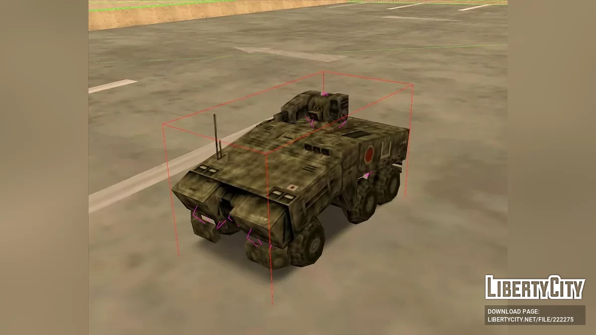 Mk9 AFV de Front Mission 3 (Mis à jour) / GTA San Andreas