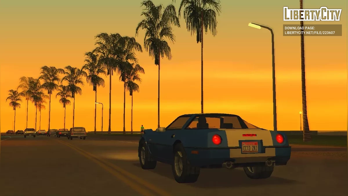 1983 Invetero Coquette Z29 (Gaya SA - remake Banshee VC) (Perbaikan Pembaruan) / GTA San Andreas