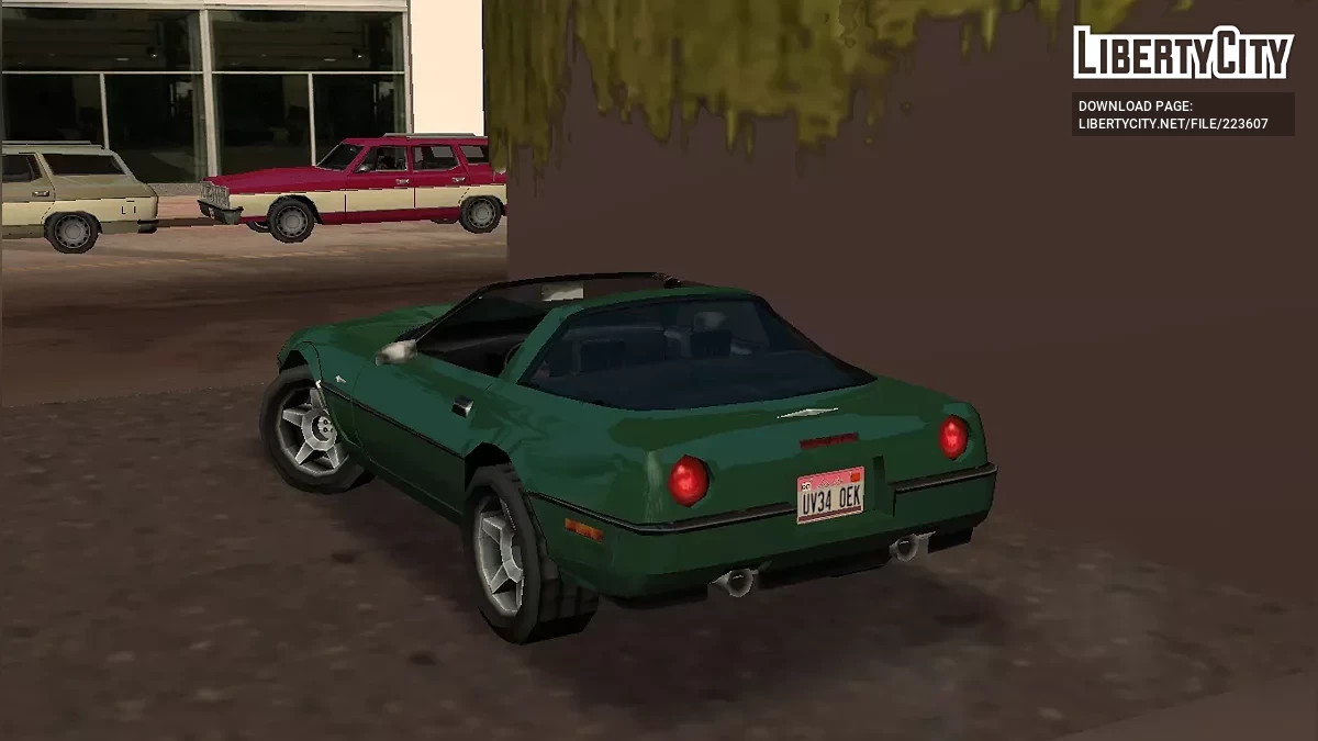 1983 Invetero Coquette Z29 (Gaya SA - remake Banshee VC) (Perbaikan Pembaruan) / GTA San Andreas