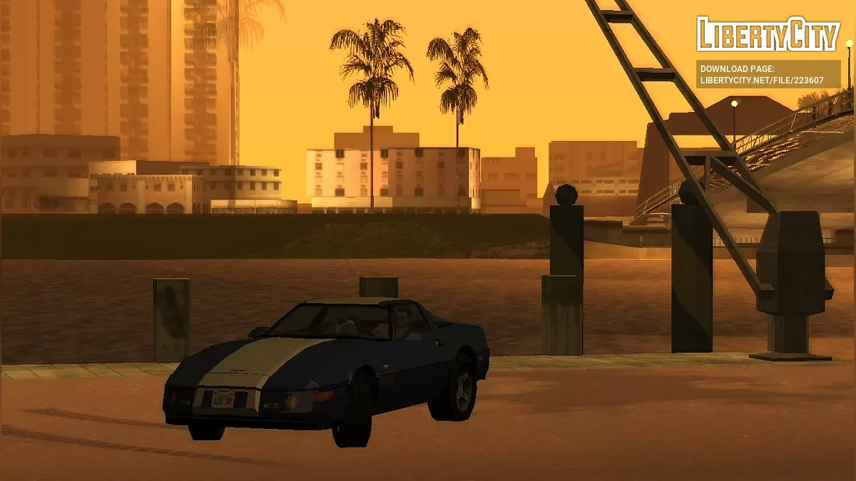 1983 Invetero Coquette Z29 (Gaya SA - remake Banshee VC) (Perbaikan Pembaruan) / GTA San Andreas