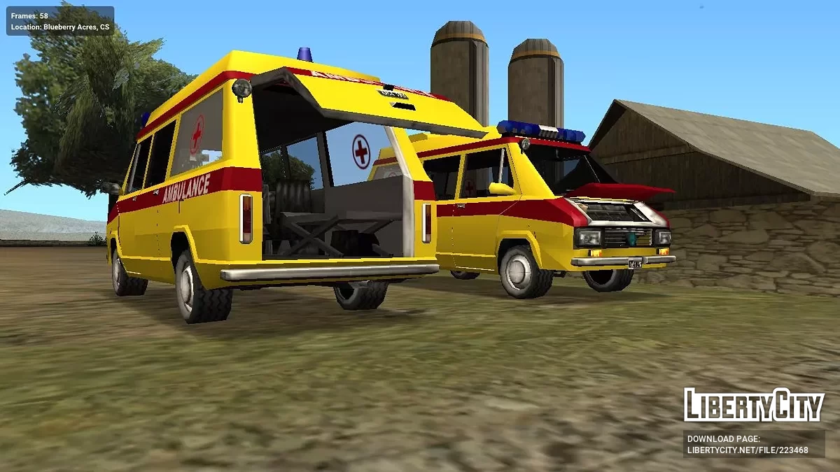 Rune Kalinkov Ambulance V2 [SA STYLE] / GTA San Andreas