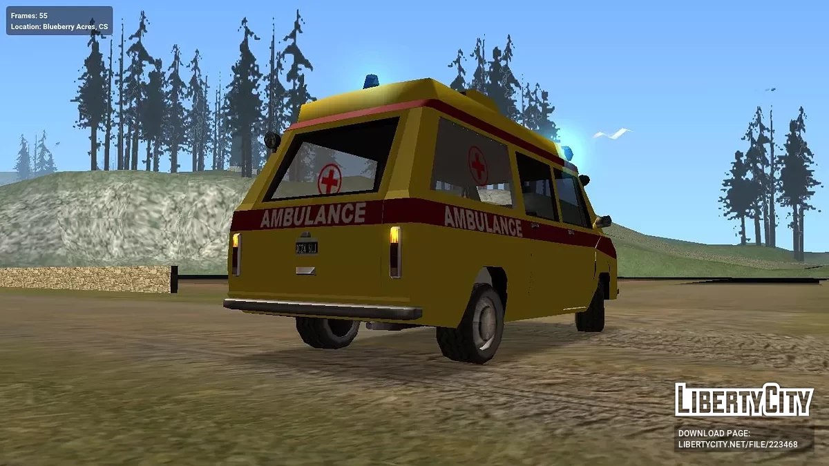 Rune Kalinkov Ambulance V2 [SA STYLE] / GTA San Andreas