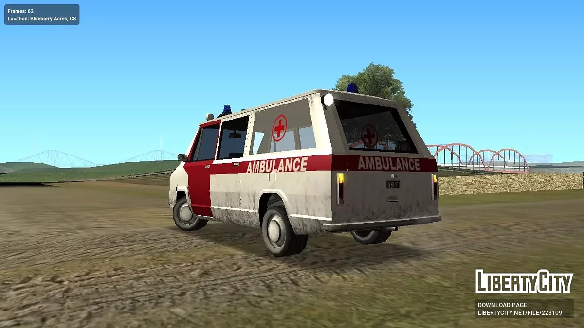 Rune Kalinkov Ambulance [SA STYLE] / GTA San Andreas