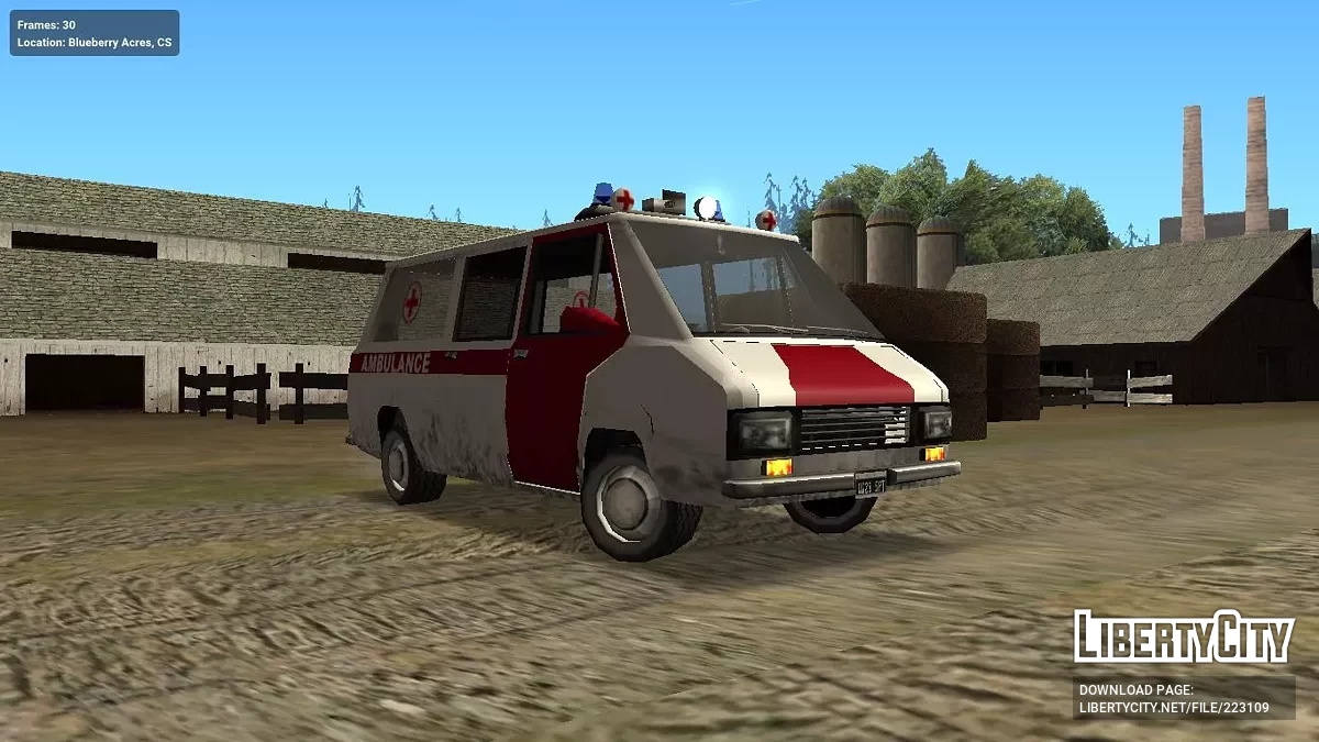 Rune Kalinkov Ambulance [SA STYLE] / GTA San Andreas