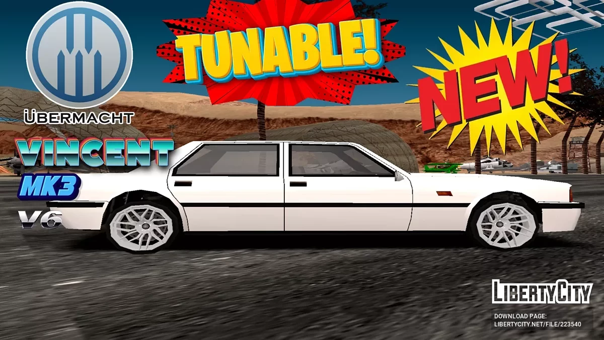 Ubermacht Vincent MK3 V6 Tunable / جي تي إيه سان أندرياس
