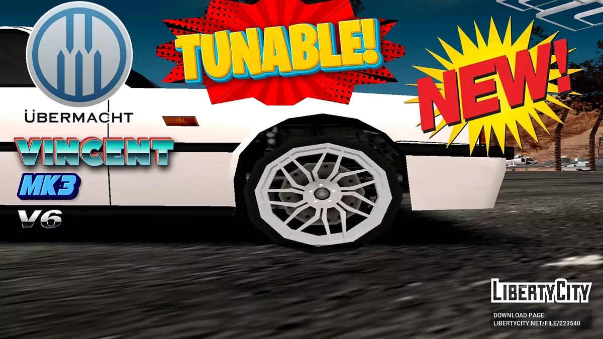 Ubermacht Vincent MK3 V6 Tunable / جي تي إيه سان أندرياس