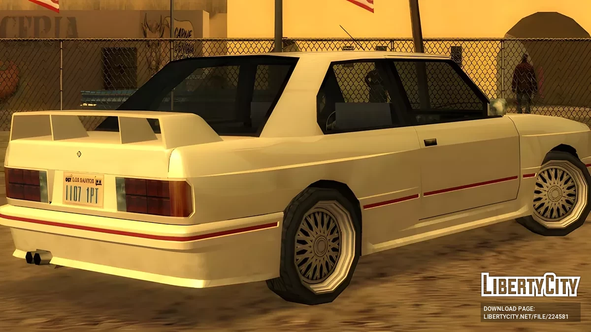 Übermacht Sentinel XS '86 / GTA San Andreas