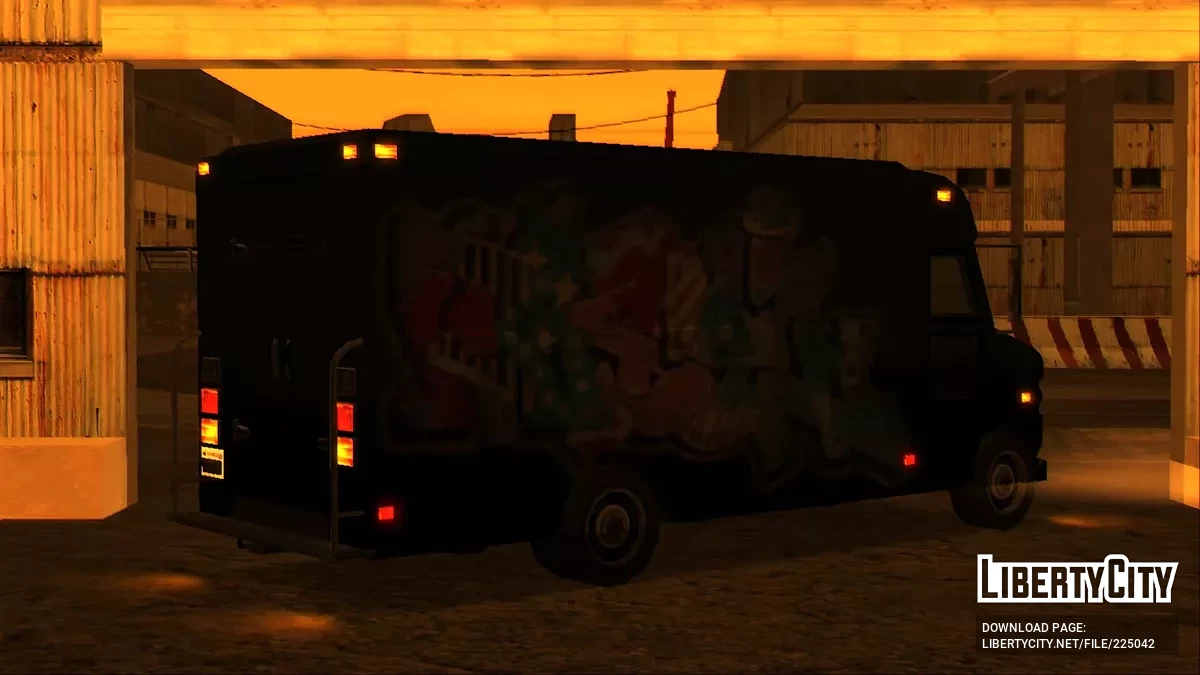 Furgón Brute Deliverer Ex-Los Santos '69 / GTA San Andreas