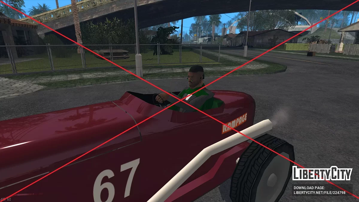 Perbaikan Mobil Balap Champion / GTA San Andreas