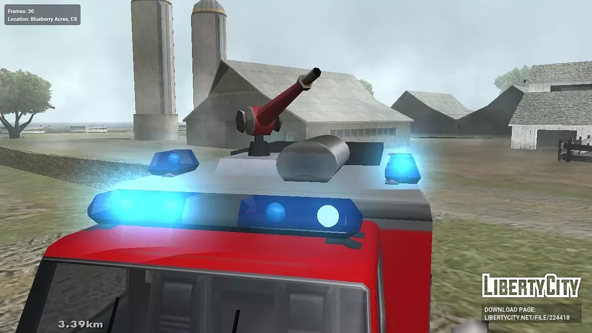 MTL Outrider VUGD (Latvian state fire department) / GTA San Andreas