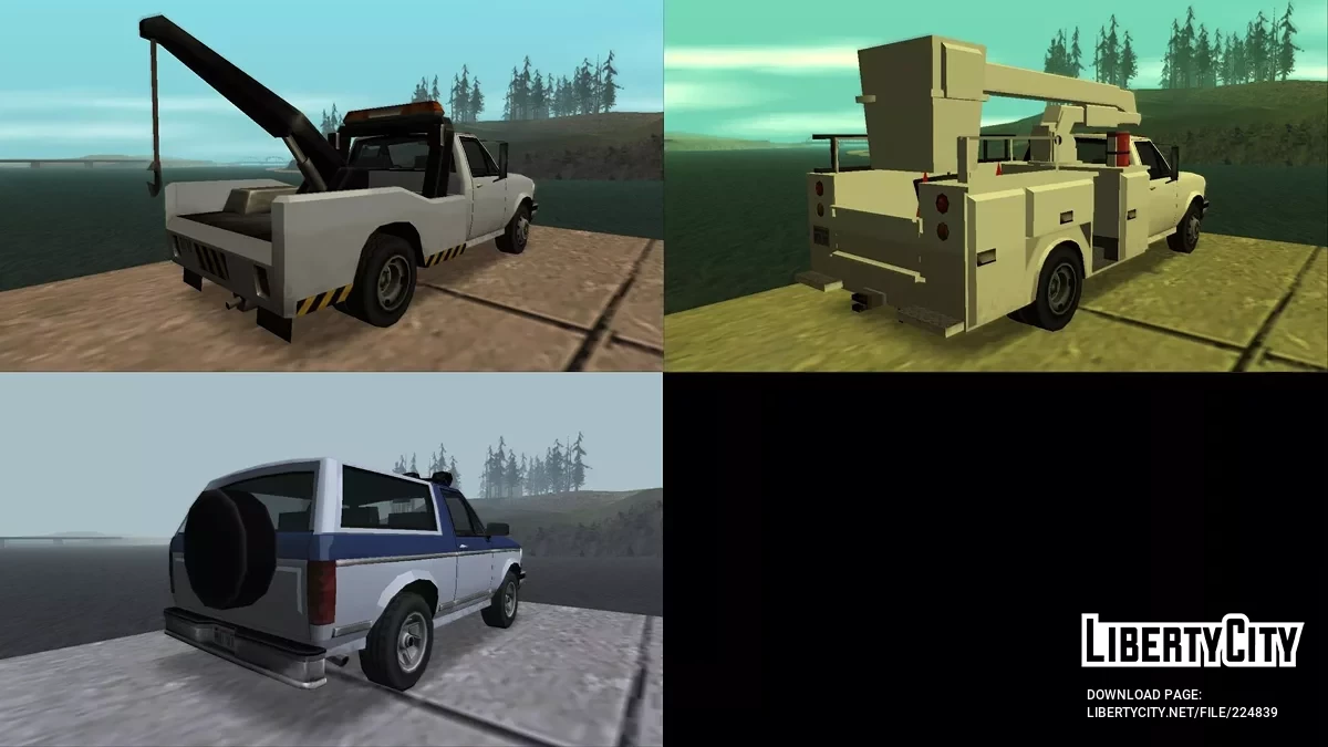 Pacote Next Gen Benson e Exceller / GTA San Andreas