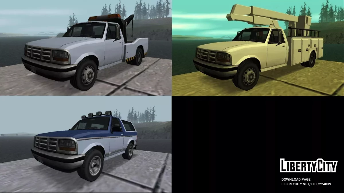 Pacote Next Gen Benson e Exceller / GTA San Andreas