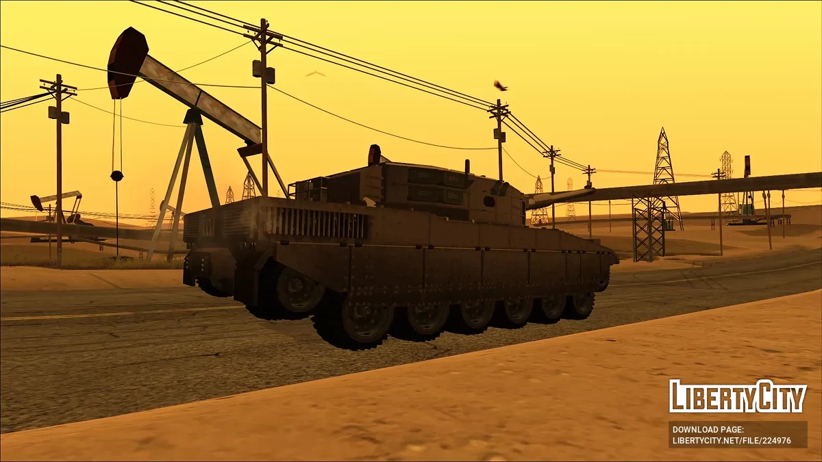 دبابة رينو من GTA 5 / جي تي إيه سان أندرياس