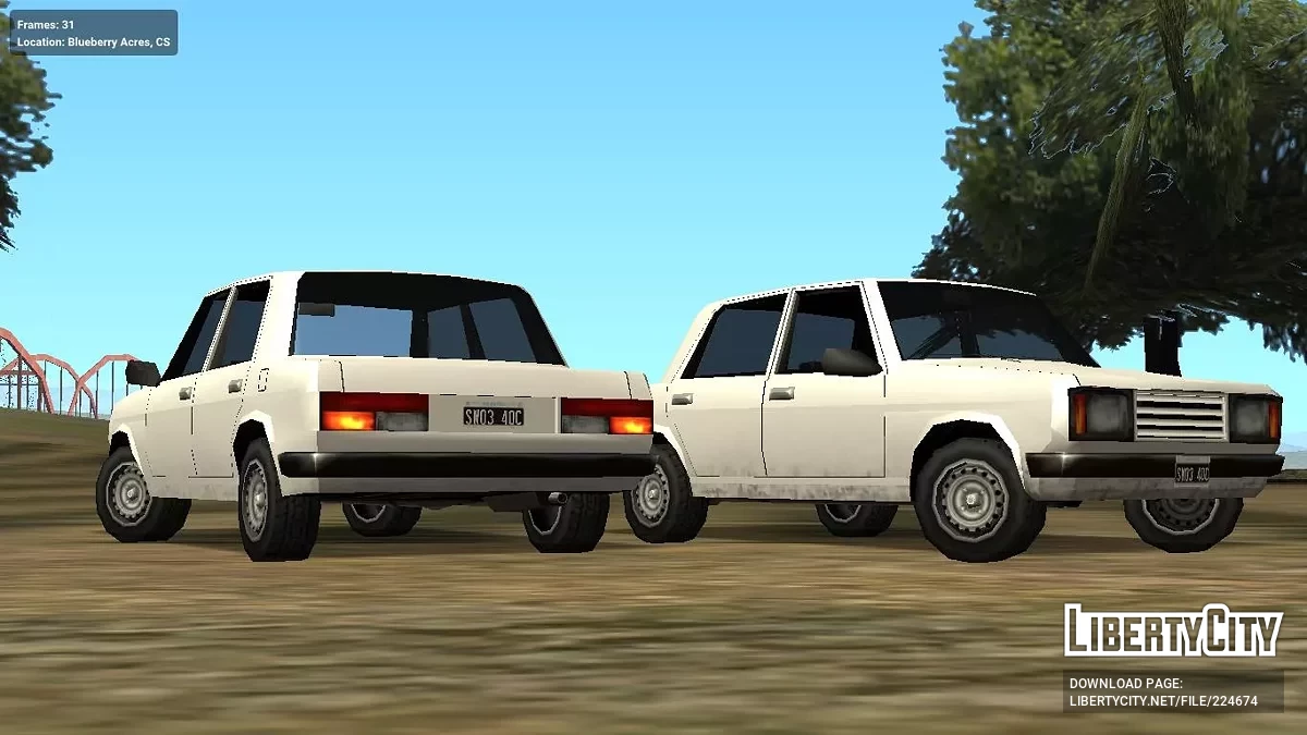 Rune Cheburek 92's / GTA San Andreas