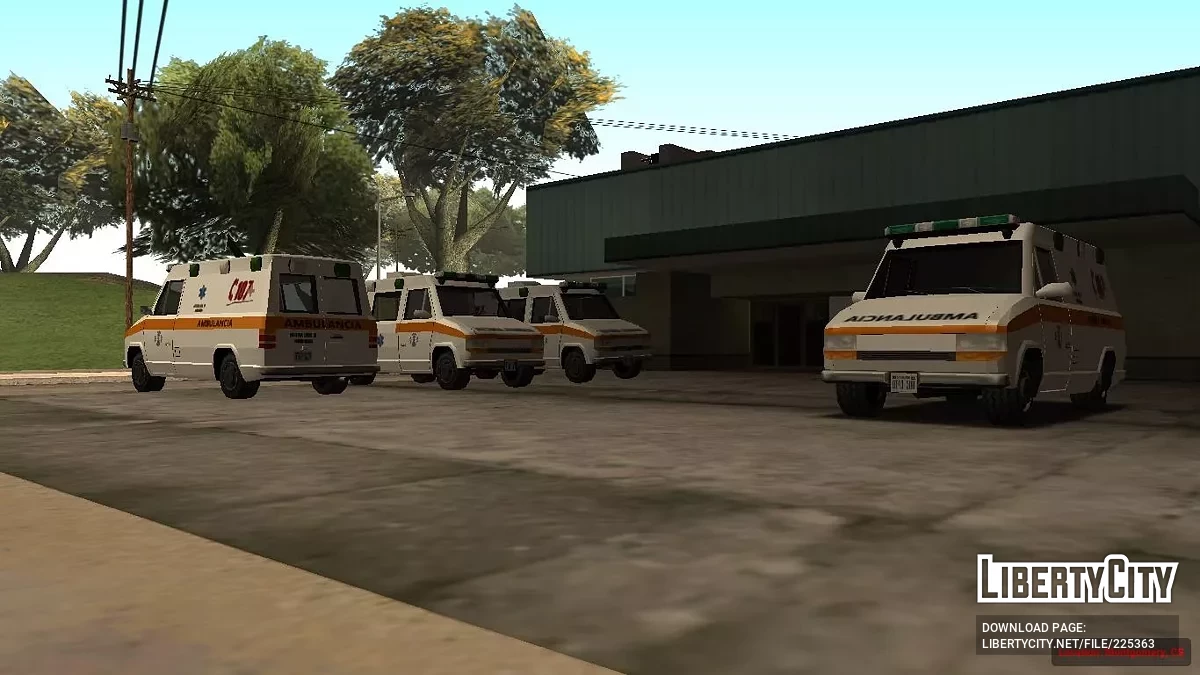 Veltra Apex 99's (Includes Ambulance Version) [IVF + EML] / GTA San Andreas