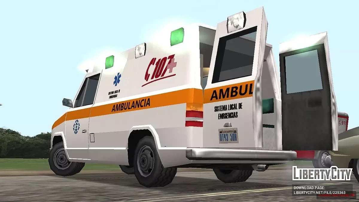 Veltra Apex 99's (Includes Ambulance Version) [IVF + EML] / GTA San Andreas