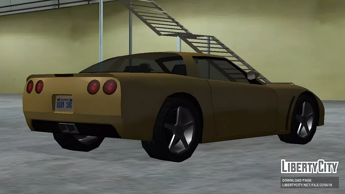 Invetero Coquette D5 (2002-2005 Corvette C6) / GTA San Andreas