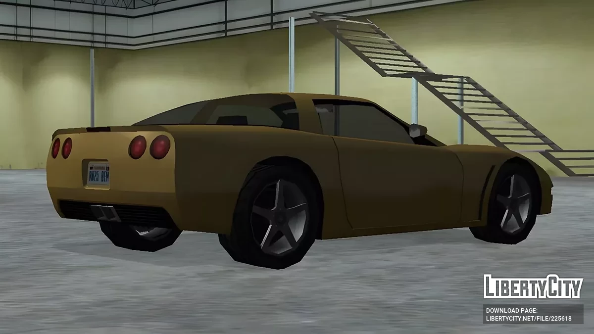 Invetero Coquette D5 (2002-2005 Corvette C6) / GTA San Andreas