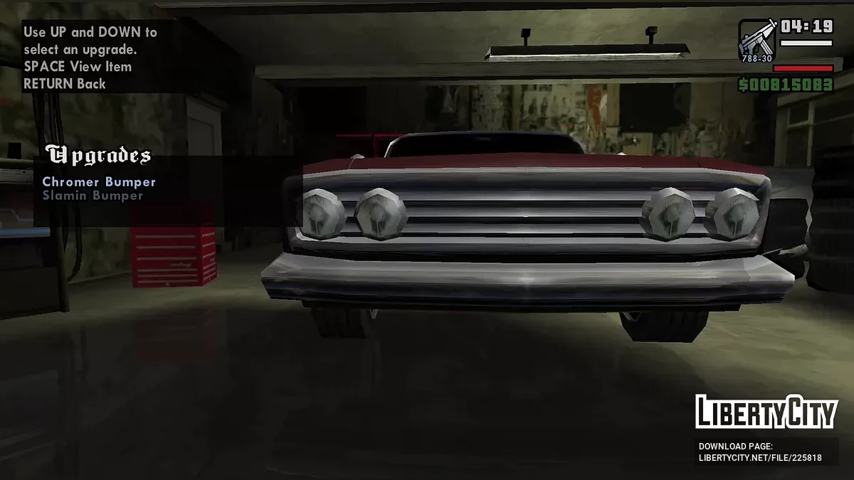 Voodoo Ajustável (Opções de ajuste expandidas) / GTA San Andreas