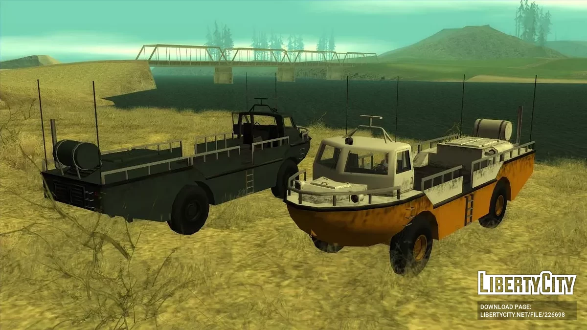 Mudskipper (Embarcação anfíbia) / GTA San Andreas