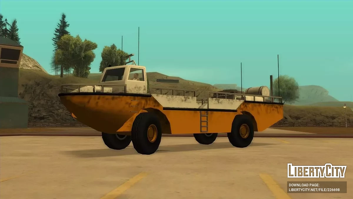 Mudskipper (Embarcação anfíbia) / GTA San Andreas