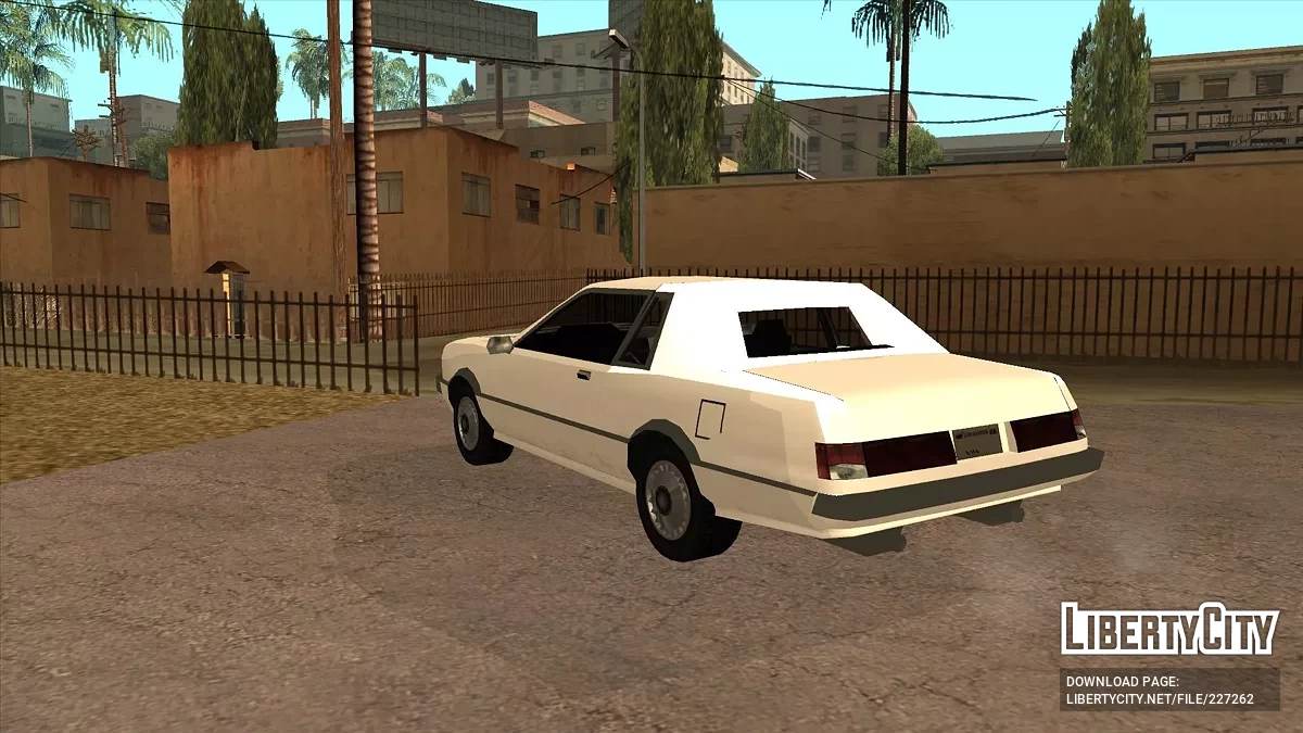 Vapid Frutbat (85 Ford Thunderbird) / GTA San Andreas