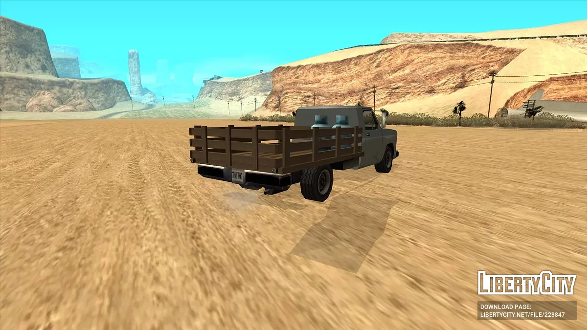 Ciężarówka Benson (Styl SA) / GTA San Andreas