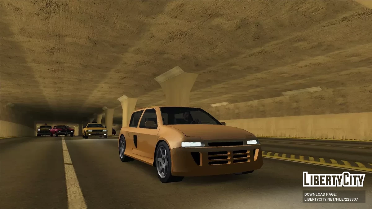Penaud Gaulle RS / GTA San Andreas