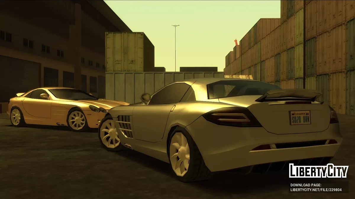 '03 Mercedes-Benz SLR McLaren (Ekle/Değiştir) / GTA San Andreas