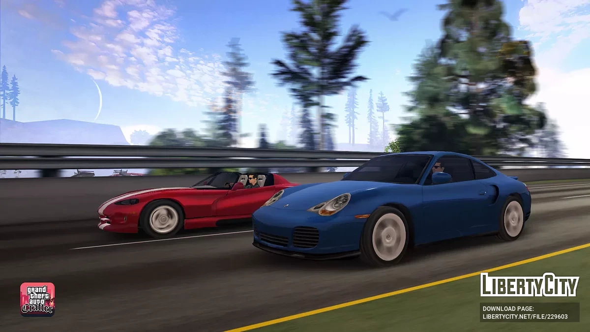 Porsche 911 Turbo (Lowpoly) 2000 / GTA San Andreas