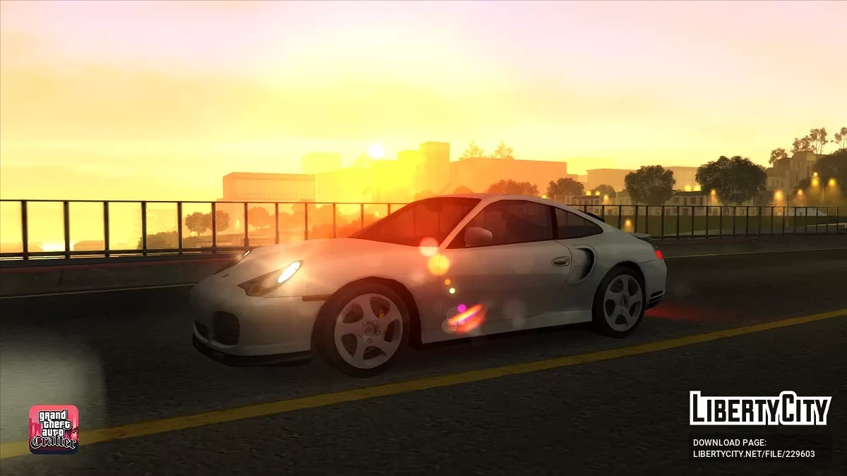 Porsche 911 Turbo (Lowpoly) 2000 / GTA San Andreas