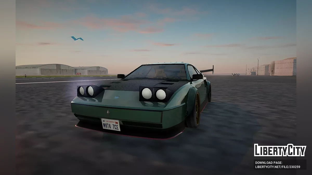 88 Grotti Papagayo Drift Version [SA Style] / GTA San Andreas