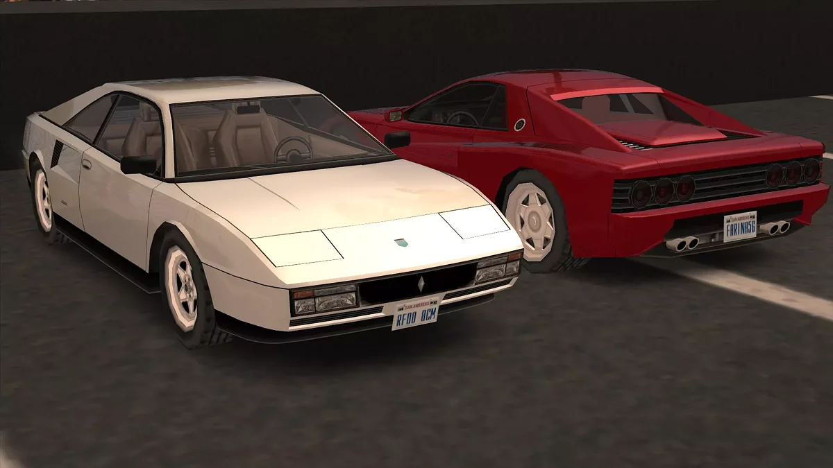 '88 Grotti Papagayo [SA Style] / GTA San Andreas