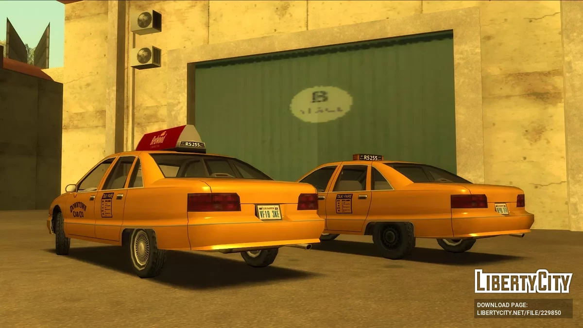 '92 دكلس Premier Taxi / جي تي إيه سان أندرياس