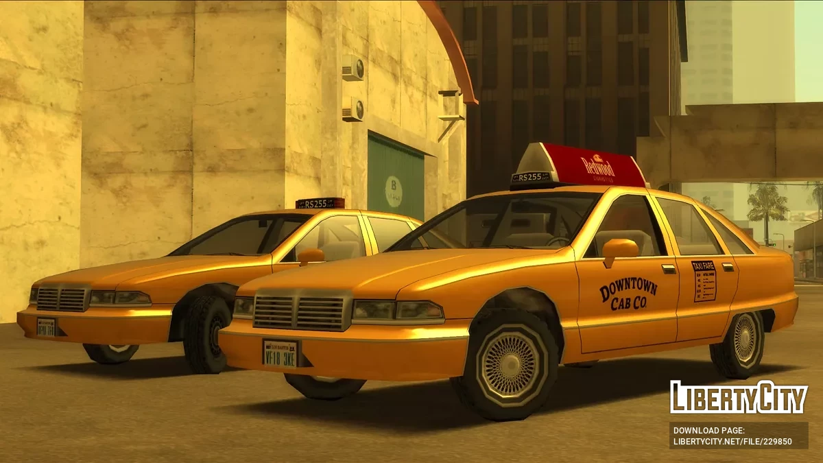 '92 دكلس Premier Taxi / جي تي إيه سان أندرياس