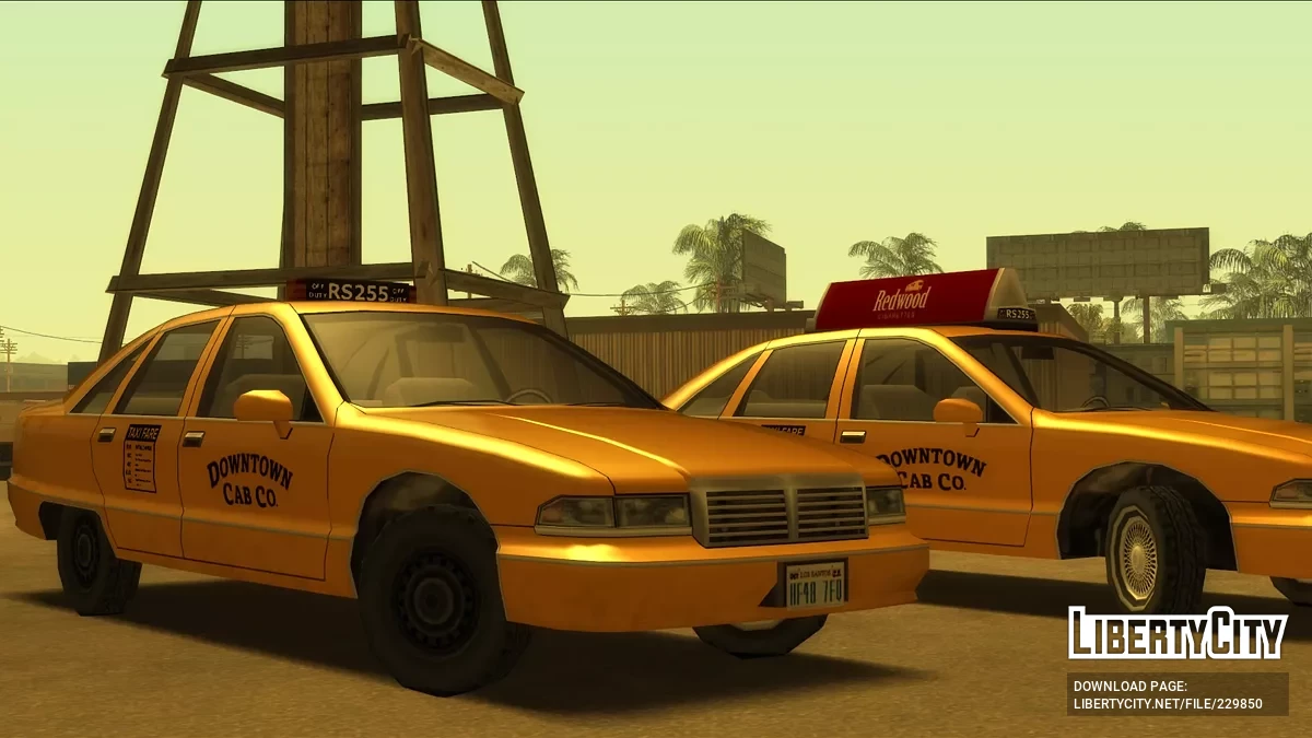 '92 دكلس Premier Taxi / جي تي إيه سان أندرياس