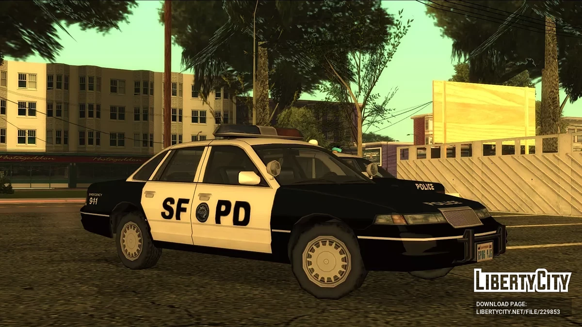 '92 Vapid Merit Police / GTA San Andreas