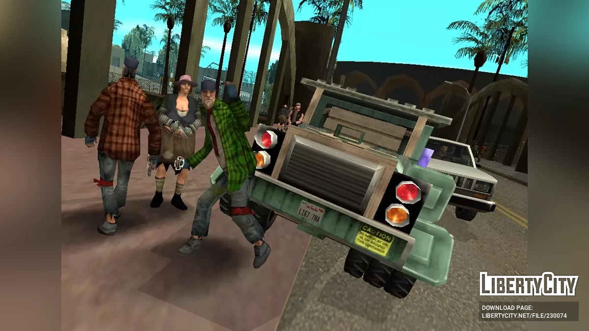 Truk Bumstar / GTA San Andreas