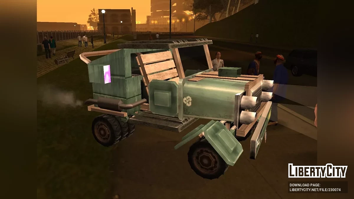 Truk Bumstar / GTA San Andreas