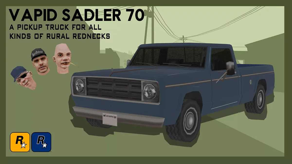 Vapid Sadler 1970 / GTA San Andreas