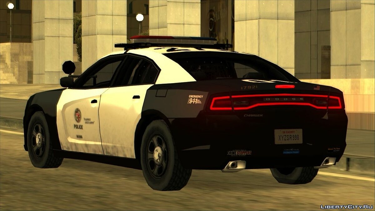 Download Dodge Charger 2012 LAPD for GTA San Andreas