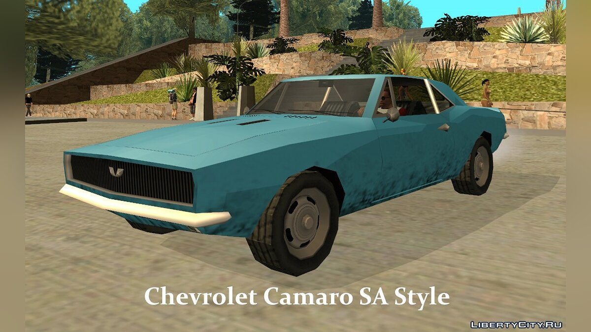 Download Chevrolet Camaro SS SA Style for GTA San Andreas
