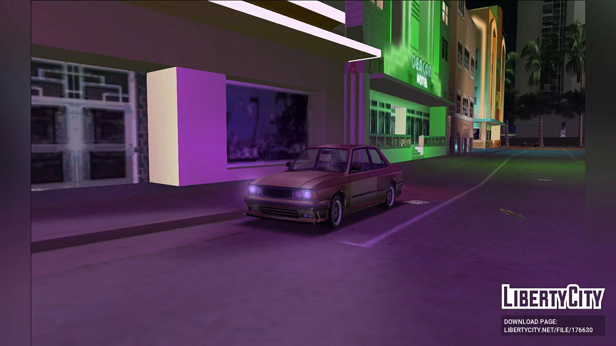 Sentinel STD 1986 / GTA Vice City