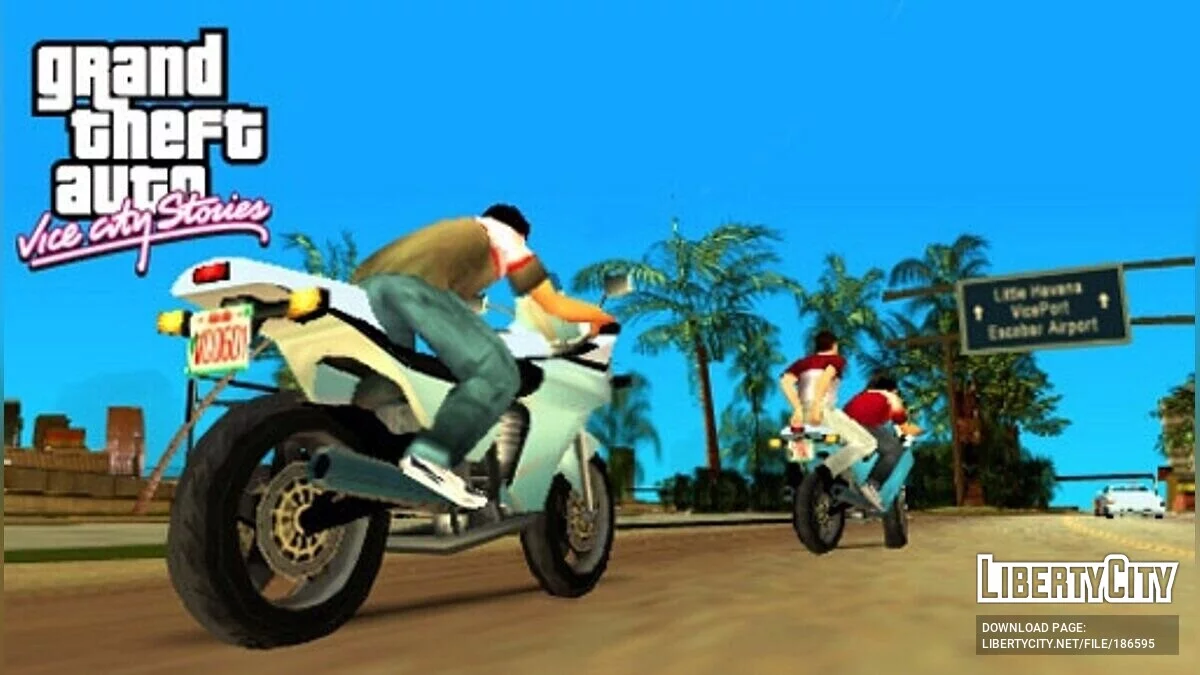 VCS Beta Motorcycle / GTA Vice City