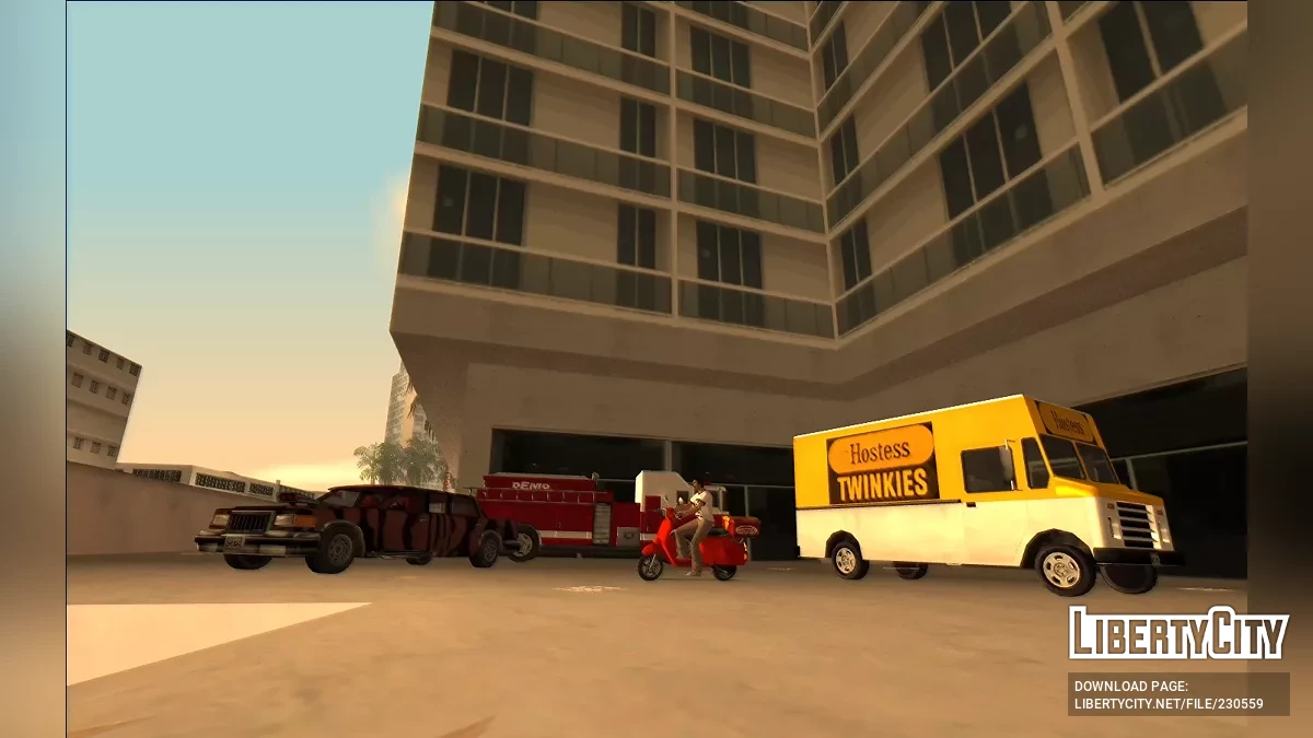 Ексклюзивні автомобілі GTA Long Night у стилі моделей XBox (додаток MVL) / GTA Vice City