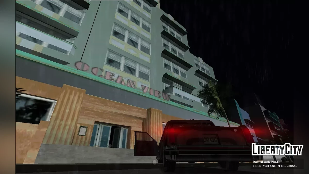 Ексклюзивні автомобілі GTA Long Night у стилі моделей XBox (додаток MVL) / GTA Vice City