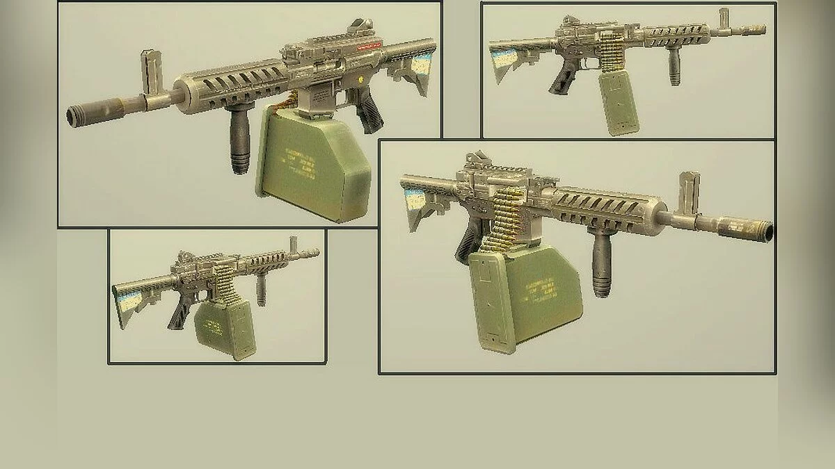 M4 Gunner / GTA San Andreas