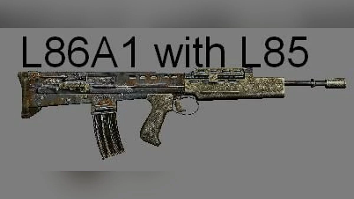 L86A1 mit L85 / GTA San Andreas