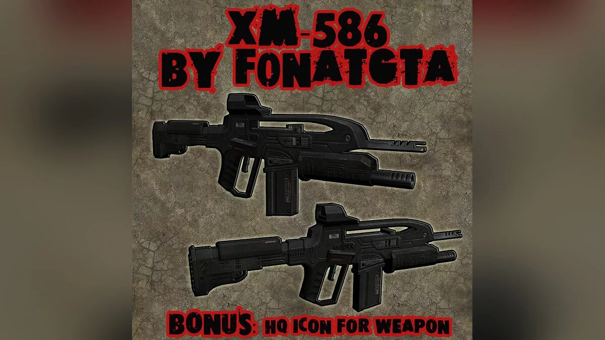 XM-586 / GTA San Andreas