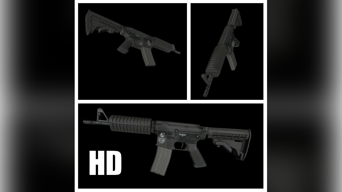 Replaced weapons. San Andreas.